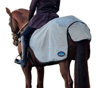 Weatherbeeta Reflective Wrap Around Exercise Sheet - Silver/Black