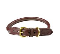 Weatherbeeta Rolled Leather Dog Collar WB1256