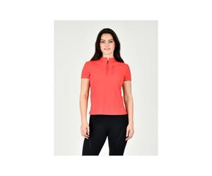 WeatherBeeta Rome Short Sleeve Riding Top - Bittersweet Red