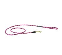 Weatherbeeta Rope Leather Dog Lead Burgundy/brown (1.2M)