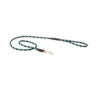 Weatherbeeta Rope Leather Dog Lead Hunter Green/brown (1.2M)