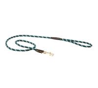 WeatherBeeta Dog Lead - Rope Leather - Hunter Green/Brown - Medium