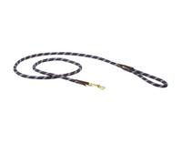 Weatherbeeta Rope Leather Dog Lead Navy/brown (1.2M)
