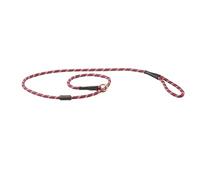 WeatherBeeta Rope Leather Slip Dog Lead, Burgundy/Brown, Large