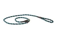WeatherBeeta Rope Leather Slip Dog Lead, Hunter Green/Brown, Large
