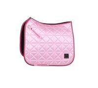 Weatherbeeta Satin Luxe Air-tec Dressage Saddle Pad Soft Pink - Small