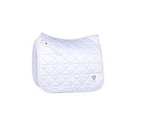 Weatherbeeta Satin Luxe Air-tec Dressage Saddle Pad White - Small
