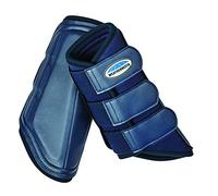 WeatherBeeta Single Lock Brushing Boots, Navy/Navy, Warmblood