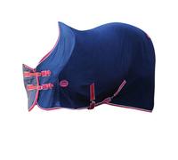 Weatherbeeta Standard Neck Fleece Cooler Rug Navy/red/white (4 Ft 3)