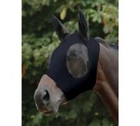 Weatherbeeta Stretch Bug Eye Saver With Ears Black/Black Warmblood - Warmblood