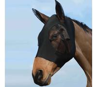 Weatherbeeta Stretch Bug Eye Saver With Ears - Black - Size: Pony