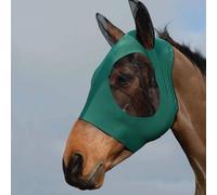 Weatherbeeta Stretch Bug Eye Saver With Ears - Dark Green - Size: Cob