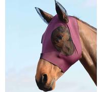 Weatherbeeta Stretch Bug Eye Saver With Ears - Purple - Size: Cob