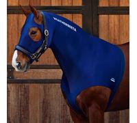 Weatherbeeta Stretch Hood with Zip - Navy - Pony