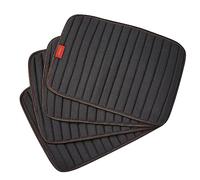WeatherBeeta Therapy-Tec Channel Quilt Leg Pads 4 Pack, Black/Red, One Size, Black/Red, One Size