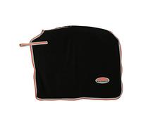 WeatherBeeta Therapy-Tec Fleece Quarter Sheet - Black/Silver/Red - Small