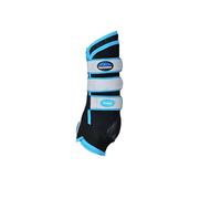 WeatherBeeta Therapy-Tec Stable Boot Wraps, Black/Blue, Large