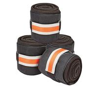 Weatherbeeta Therapy-tec Support Bandages - Black/Silver/Red - 2.5m