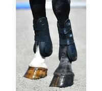 Weatherbeeta Tough-tec Essential Open Front Boots - Black Medium