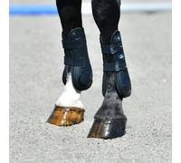 Weatherbeeta Tough-tec Essential Open Front Boots - Black Large