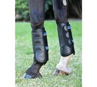 Weatherbeeta Tough-tec Eventing Front Boots - Black Medium