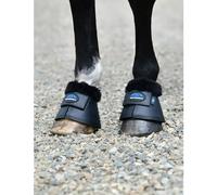 WeatherBeeta Tough-Tec Fleece Trim Bell Boots, Black, Large