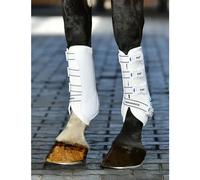 Weatherbeeta Tough-tec Hard Shell Dressage Boots - White Large