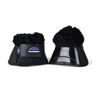 WeatherBeeta Tough-Tec Impact Fleece Trim Bell Boots, Black/Black, Medium