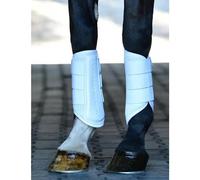 WeatherBeeta Tough-Tec Mesh Brushing Boots, White/White, Medium