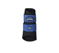 Weatherbeeta Tough-tec Prime Brushing Boots - Black/cobalt Medium