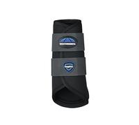 Weatherbeeta Tough-tec Prime Brushing Boots - Black/grey Small