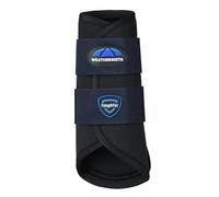 Weatherbeeta Tough-tec Prime Brushing Boots - Black/navy Small