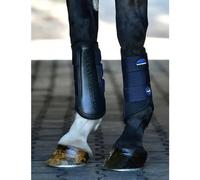 Weatherbeeta Tough-tec Prime Brushing Boots - Black/navy Medium