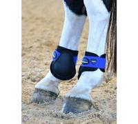 WeatherBeeta Tough-Tec Prime Fetlock Boots, Black/Cobalt, Large