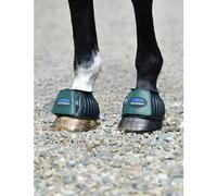 Weatherbeeta Tough-tec Prime Rubber Bell Boots - Black/forest Green Small