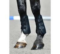 WeatherBeeta Tough-Tec Pro Open Front Boots, Black, Large