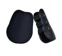 WeatherBeeta Tough-Tec Pro Open Front Boots, Black, Medium