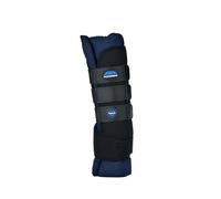 WeatherBeeta Tough-Tec Stable Boot Wraps, Black/Navy, Large