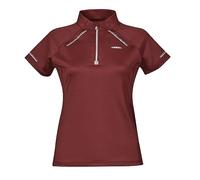 WeatherBeeta Victoria Premium Short Sleeve Top Maroon Ladies - Large