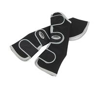 WeatherBeeta Wide Tab Long Travel Boots - Black/Silver - Full