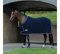 Weatherbeeta Wool Show Sheet With Chest Panel Standard Neck - Horse Blanket - Navy - Size: 6ft 3inch