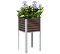 Weathering Steel Garden Planter Outdoor Rust Effect Flower Bed