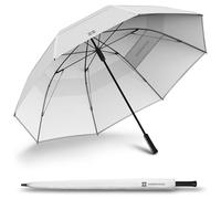 Weatherman Umbrella - Golf Lite Umbrella Extra Large Big Oversize Windproof for Golf Bag Push Cart w/UV Protection