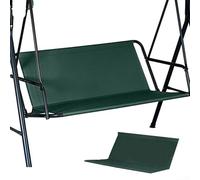 Weatherproof 600D Oxford Garden Swing Cover Dustproof and UV Resistant for 2 Seater Swing Chairs (green)