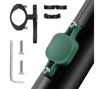 Weatherproof Air Tag Bike Mount Holder, Bicycle Holder Anti Theft Bracket, With Hexagram Tool And 2 Screws (7.5x3.5x1cm) (green)