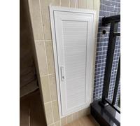 Weatherproof Aluminum Access Panel, Lockable Door Hatch for Exterior Walls, Hinged Inspection Cover Plate