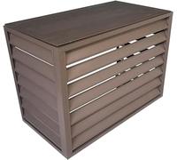 Weatherproof Aluminum Mini Split AC CoverOutdoor Air Conditioner & Heat Pump Protector UV Resistant Easy to Install Durable Stand Cover for Outside Units