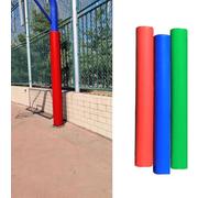 Weatherproof Basketball Pole Pad - 1.8m/5.9ft Durable Cushion for Metal/Concrete Columns - All-Weather Garage Hoop Protection - Blue, 22cm/8.6" Diameter, Heavy-Duty Design