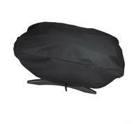Weatherproof BBQ Grill Cover For Weber Q1000 With Adjustable Straps And Buckles,Waterproof Heavy Duty Large Barbecue Cove,420D Oxford Cloth