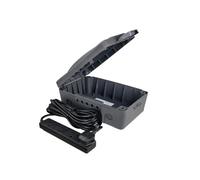 Weatherproof Box With 10m 240v 4-way Bar Masterplug Multi One Size
